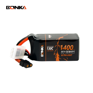 BONKA FPV 1400mAh 130C 6S Ultra Series Racing LiPo